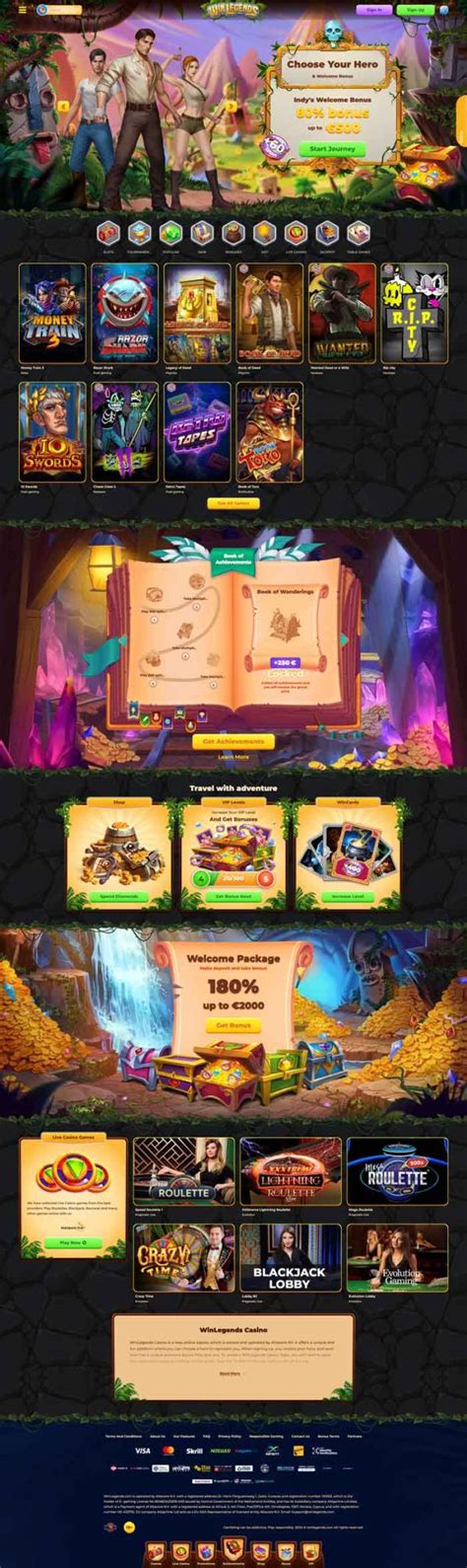 gambling legends casino|WinLegends Casino Review .